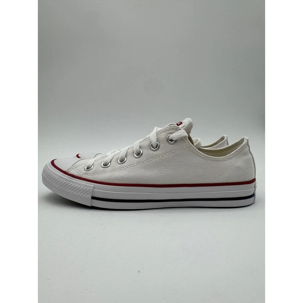 Converse Chuck Taylor All Star Ox Optical White Sneakers Men's 7 Women's 9 - Picture 2 of 7